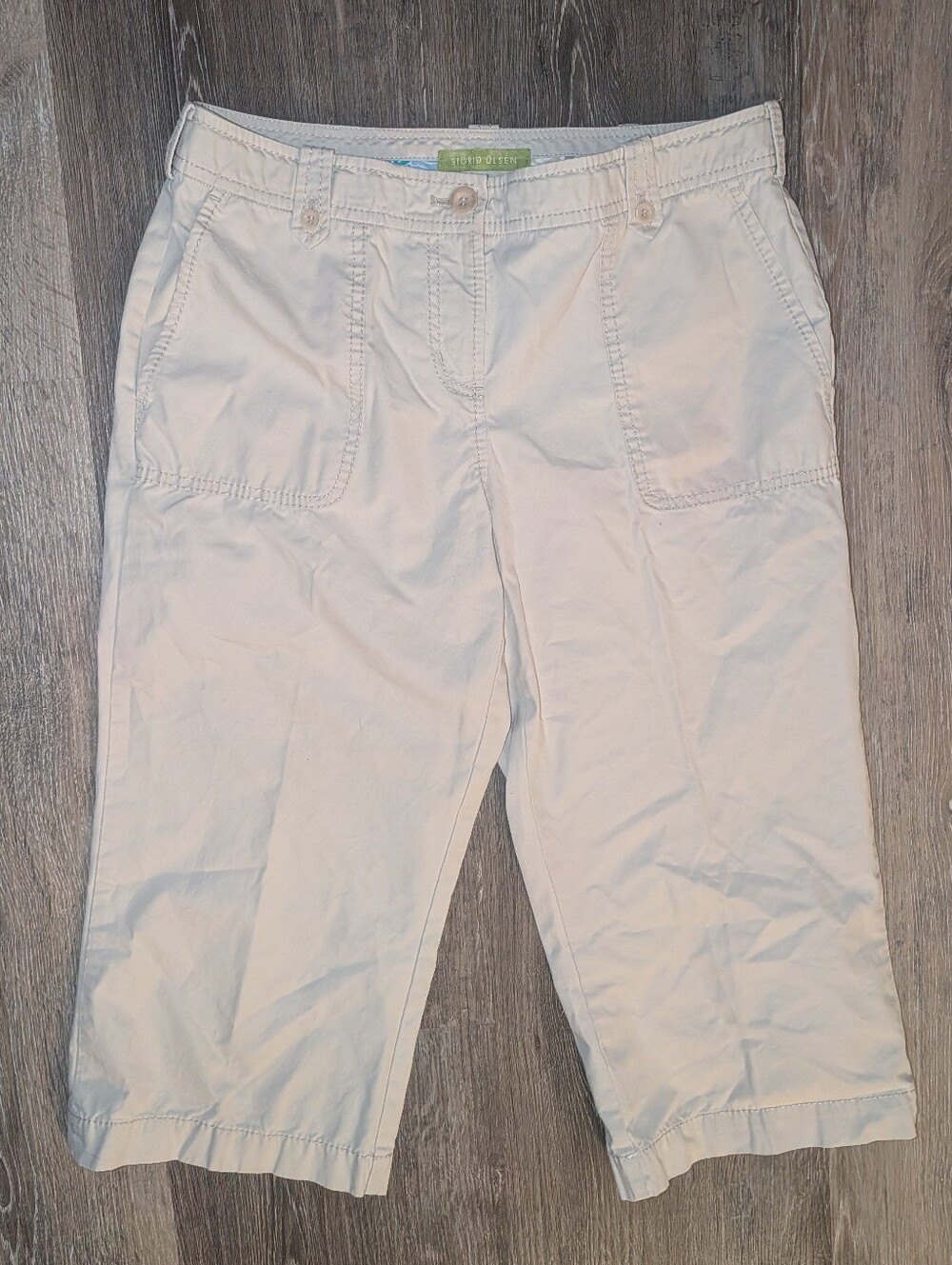 Vintage Sigrid Olsen Beige Capris